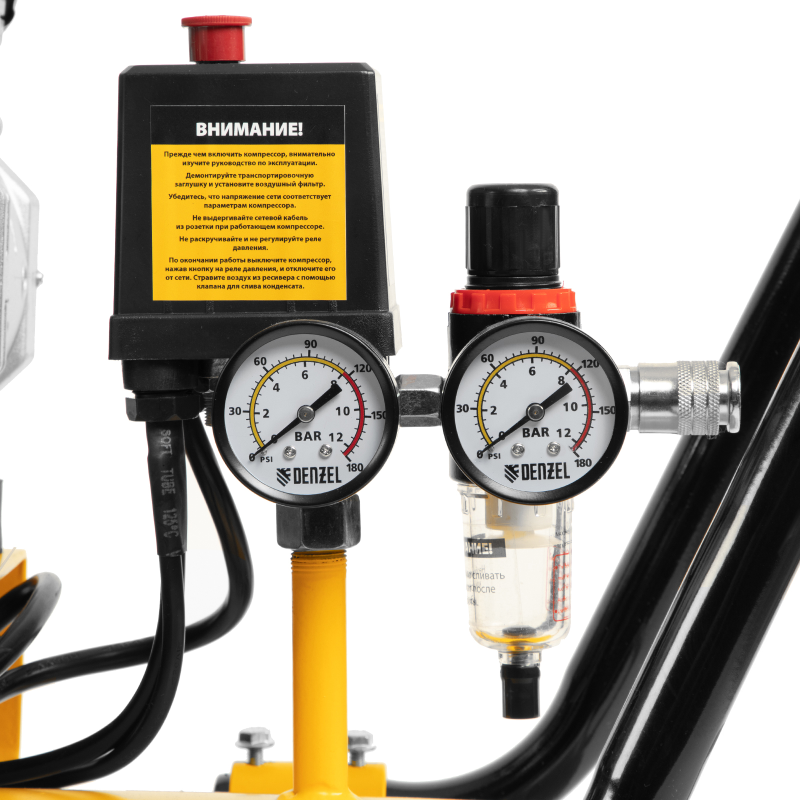 Поршневой компрессор DENZEL DLS 1800/100