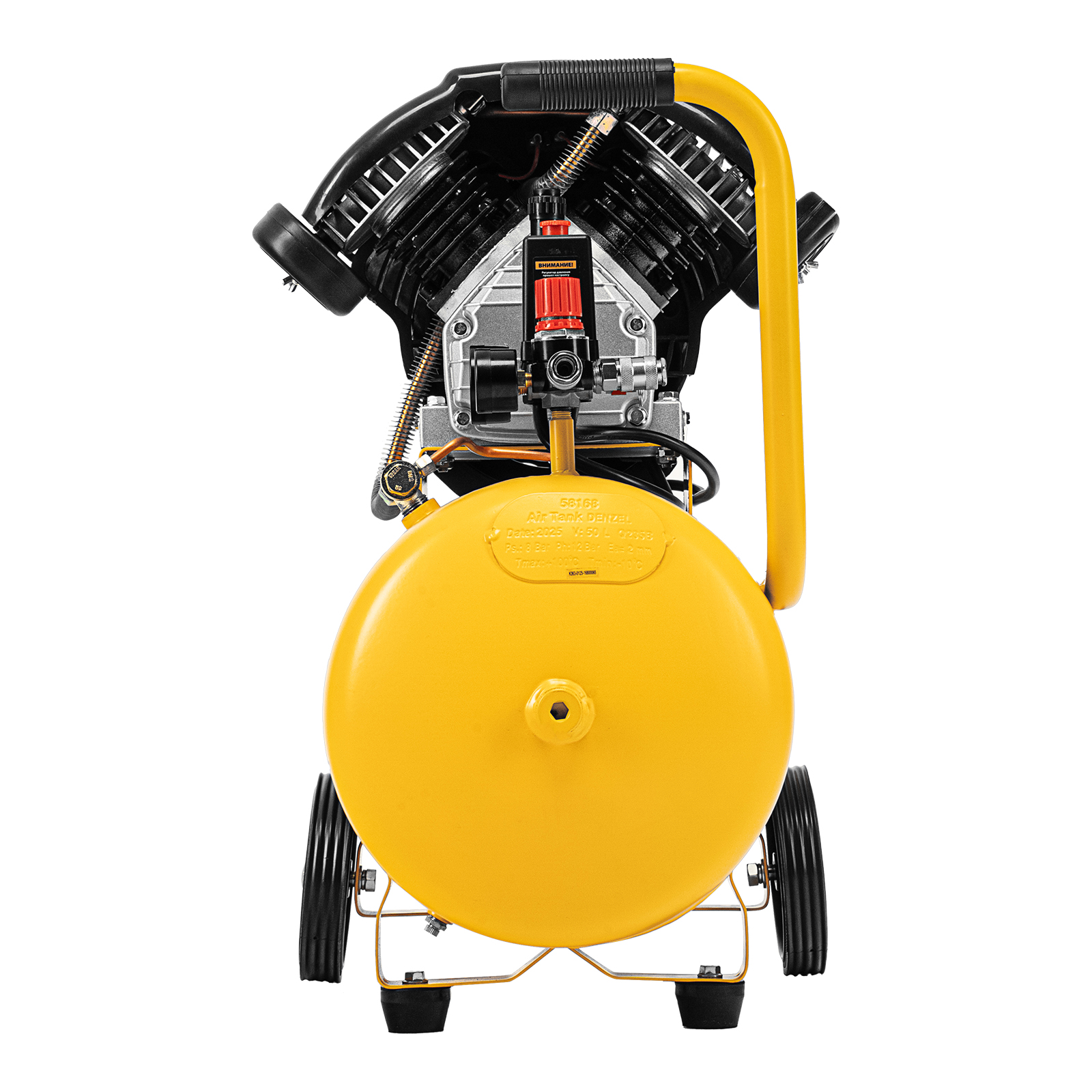 Поршневой компрессор DENZEL DCV1800/50