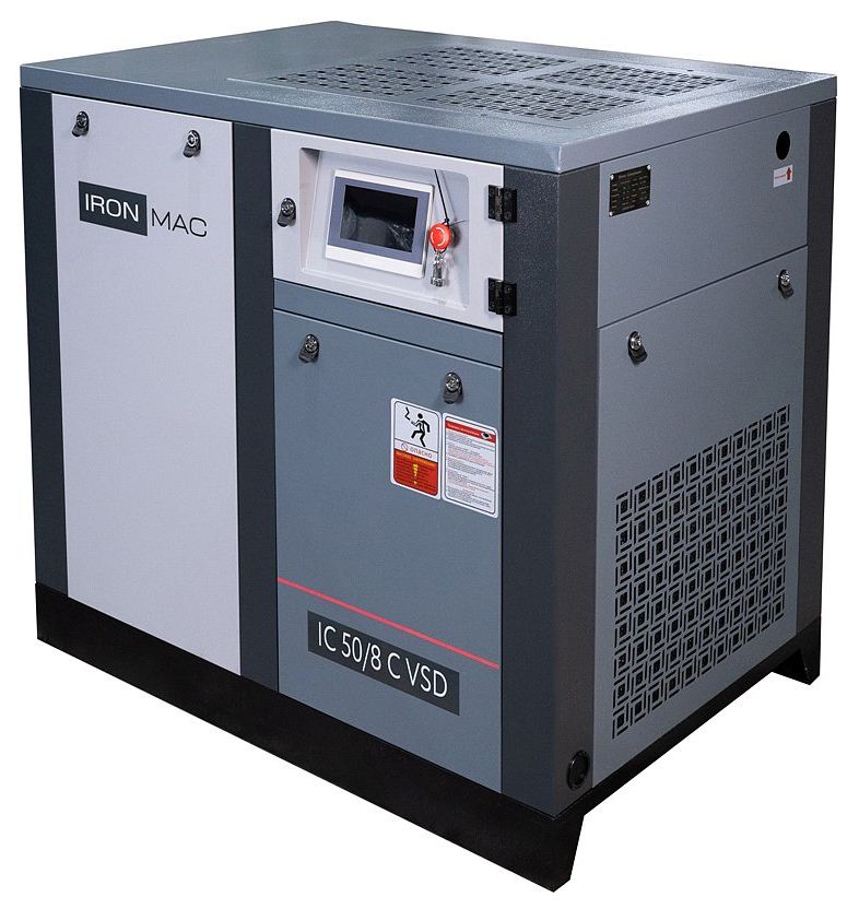 Винтовой компрессор Ironmac IC 50/8 C VSD (IP23)
