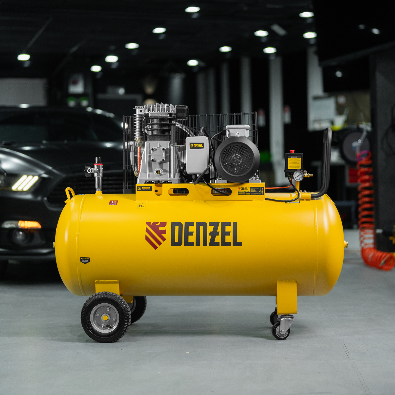 Поршневой компрессор DENZEL BCI3000-T/200