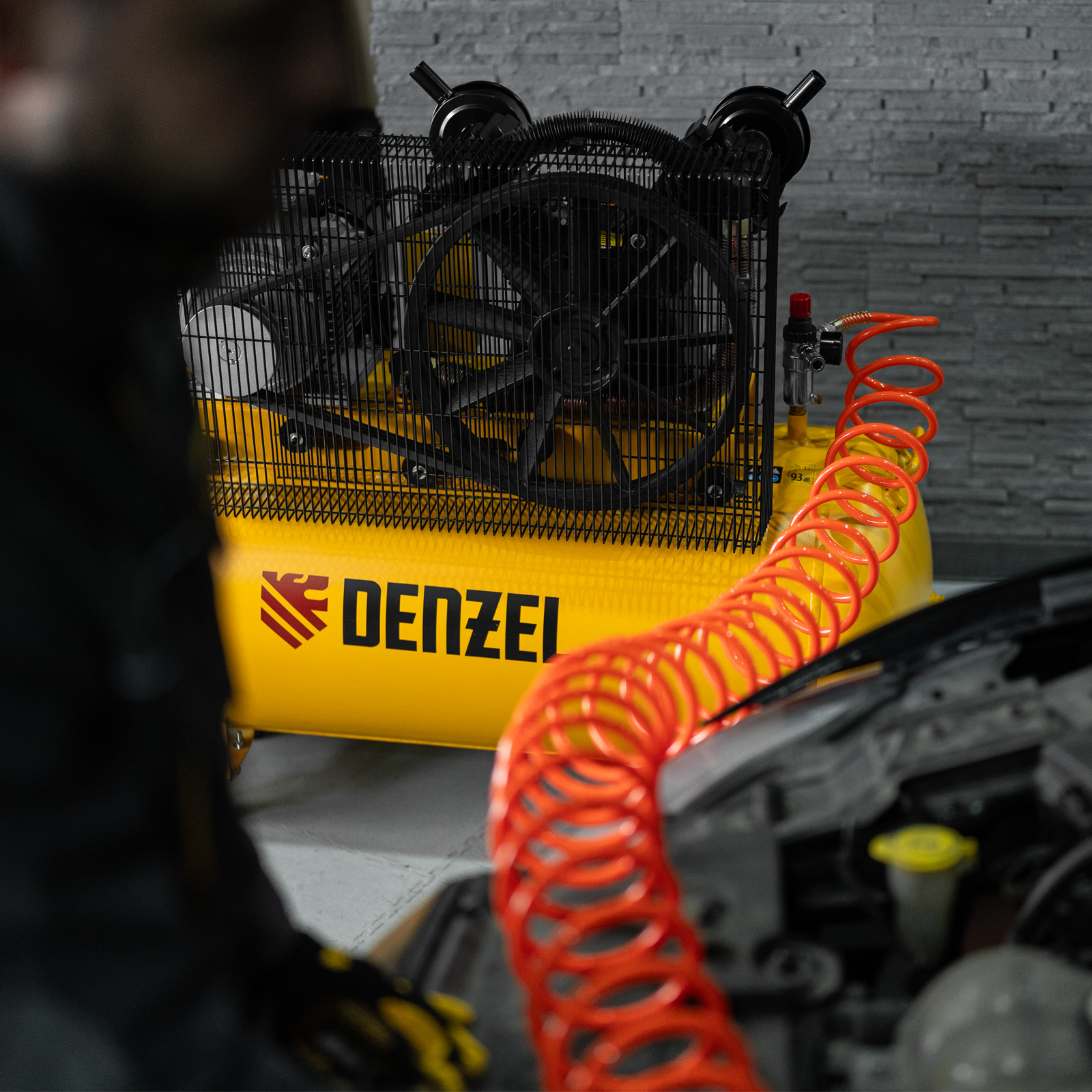 Поршневой компрессор DENZEL BCV 5500-T/200