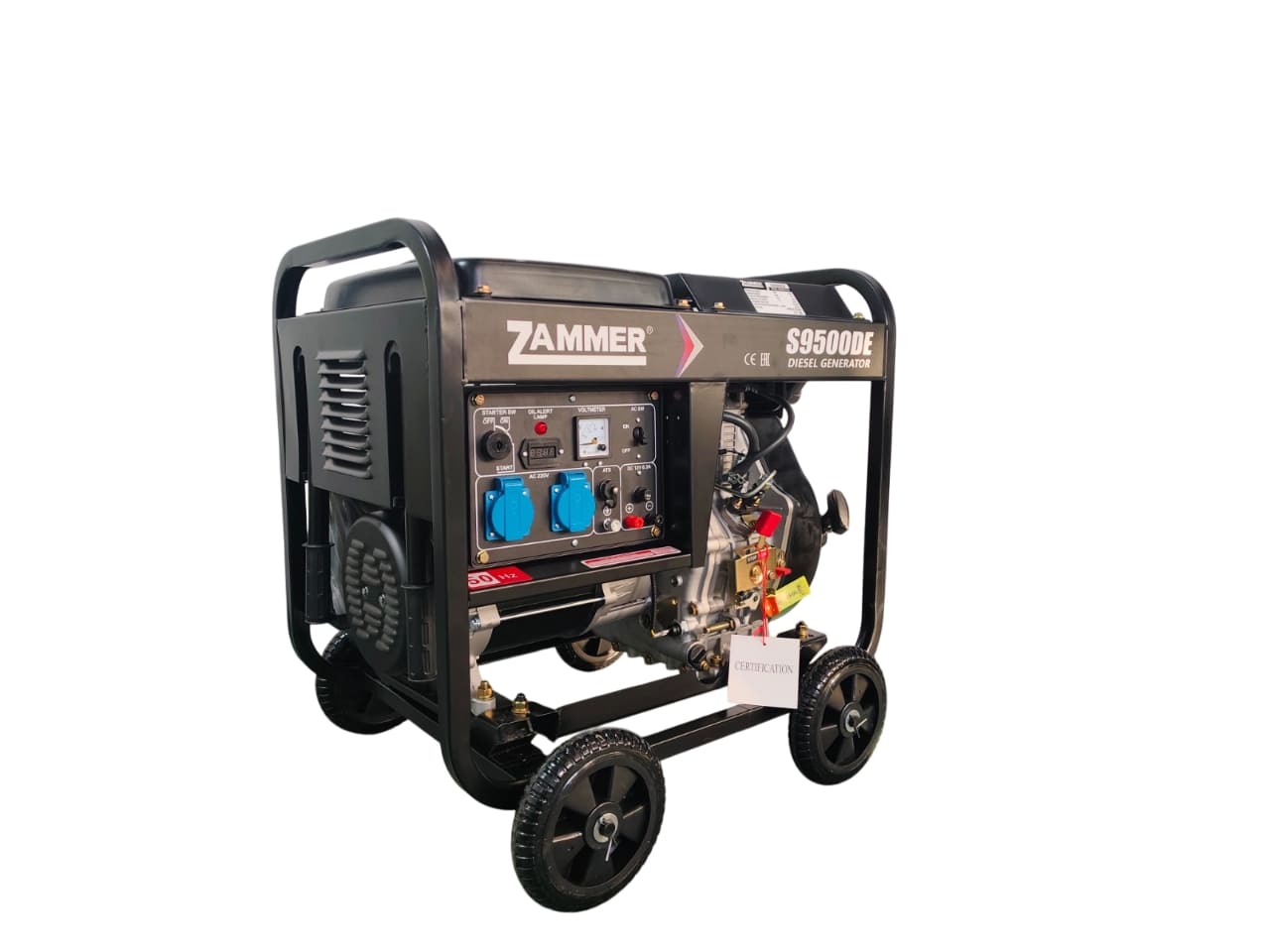 Генератор Zammer S9500DE - 6,5кВт