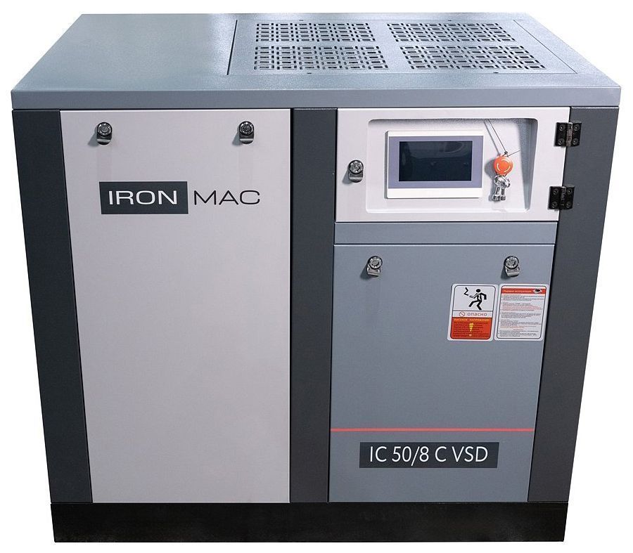 Винтовой компрессор Ironmac IC 50/8 C VSD (IP54)