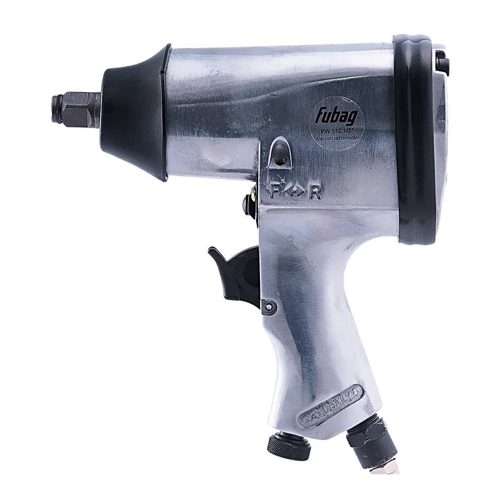 Пневмогайковерт Fubag PW312 (158л/мин_312н/м_6.3бар_1/2") + удлинитель + 10гол. фото Пневмогайковерт Fubag PW312 (158л/мин_312н/м_6.3бар_1/2") + удлинитель + 10гол.