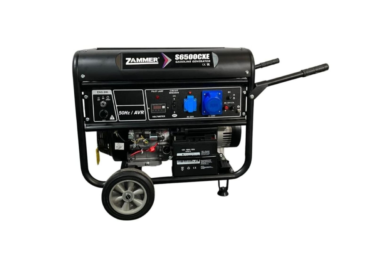 Генератор Zammer S6500CXE- 5кВт