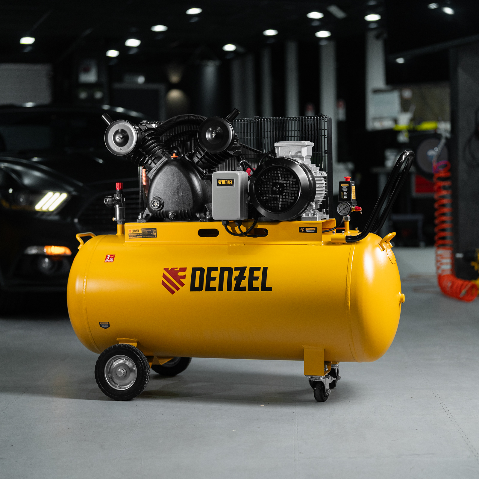 Поршневой компрессор DENZEL BCV 5500-T/200