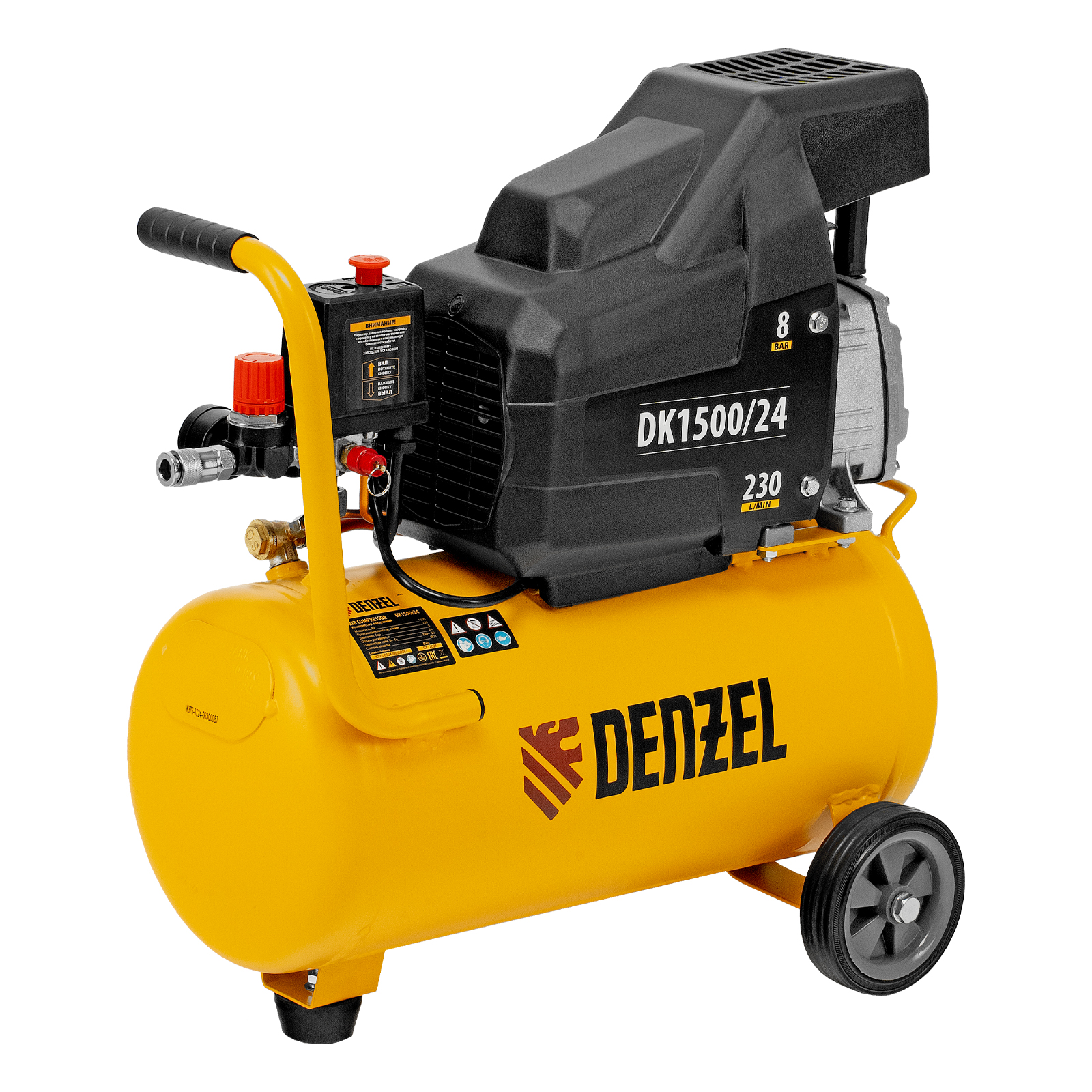 Поршневой компрессор DENZEL DK1500/24