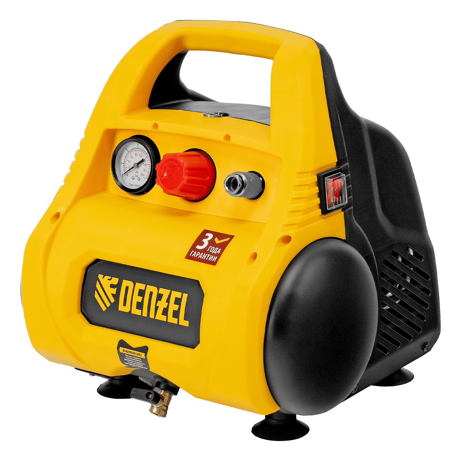 Поршневой компрессор DENZEL РС 1/6-180