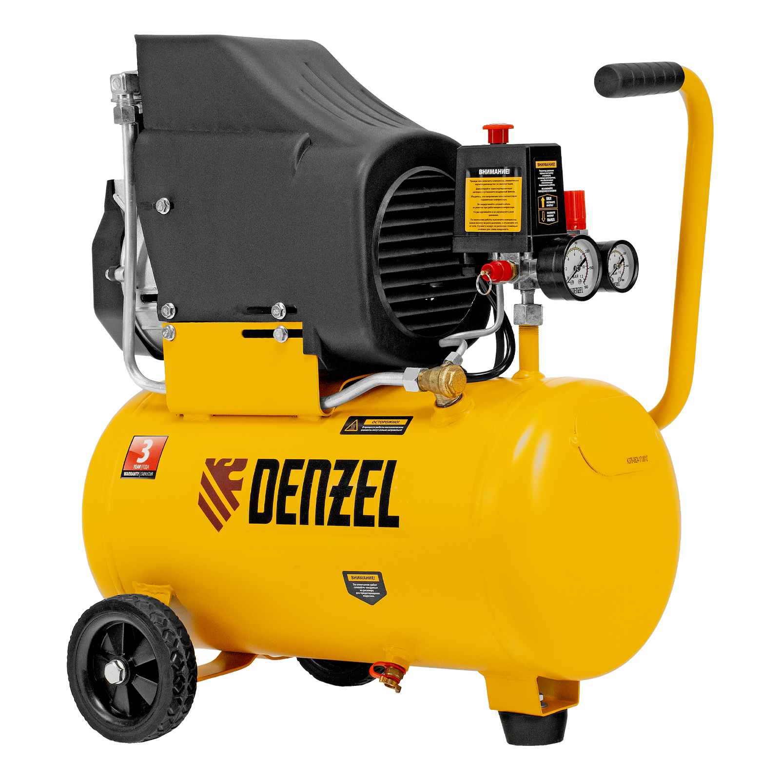 Поршневой компрессор DENZEL DLC1300/24