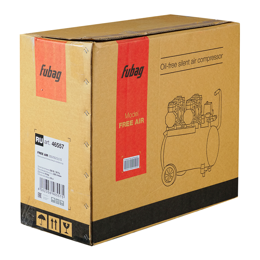 Поршневой компрессор Fubag Free Air 350/50/3.0 S