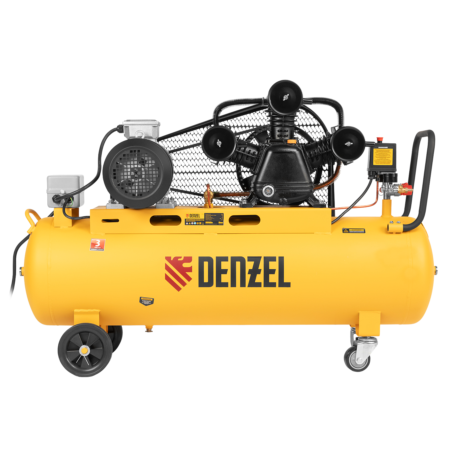 Поршневой компрессор DENZEL BCW3000-T/100