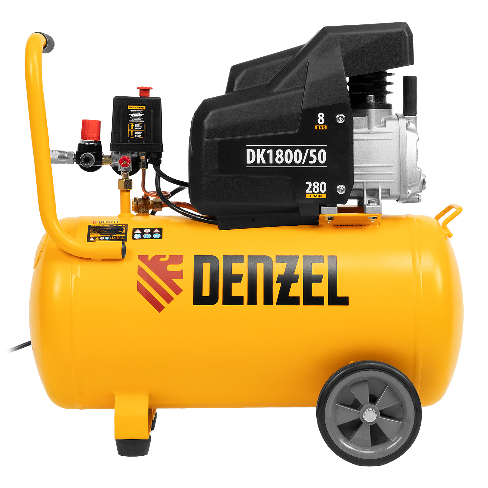 Поршневой компрессор DENZEL DK1800/50