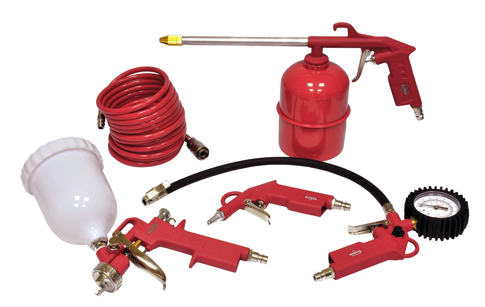 Набор пневмоинструмента ELITECH 0704.012000