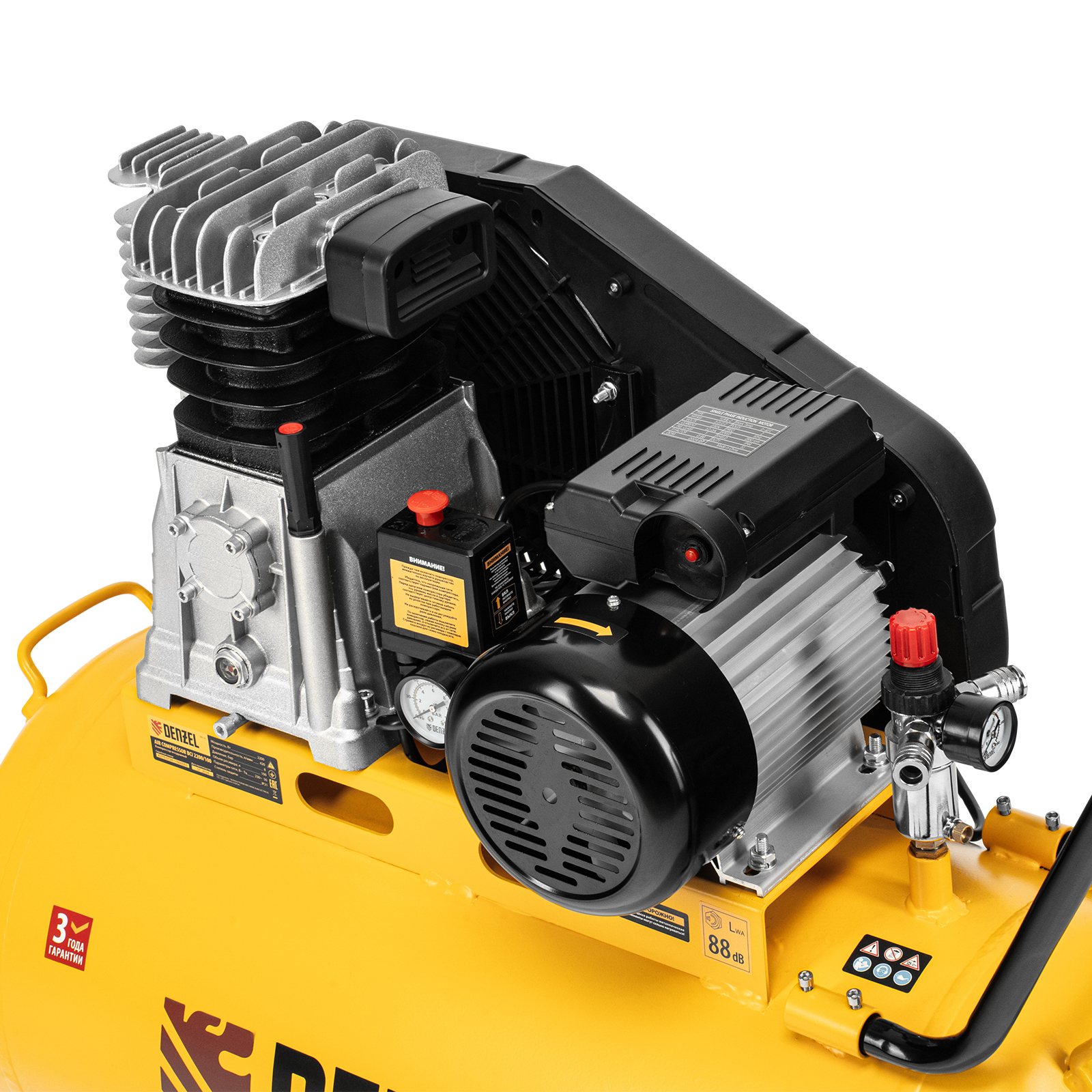 Поршневой компрессор DENZEL BCI 2200/100