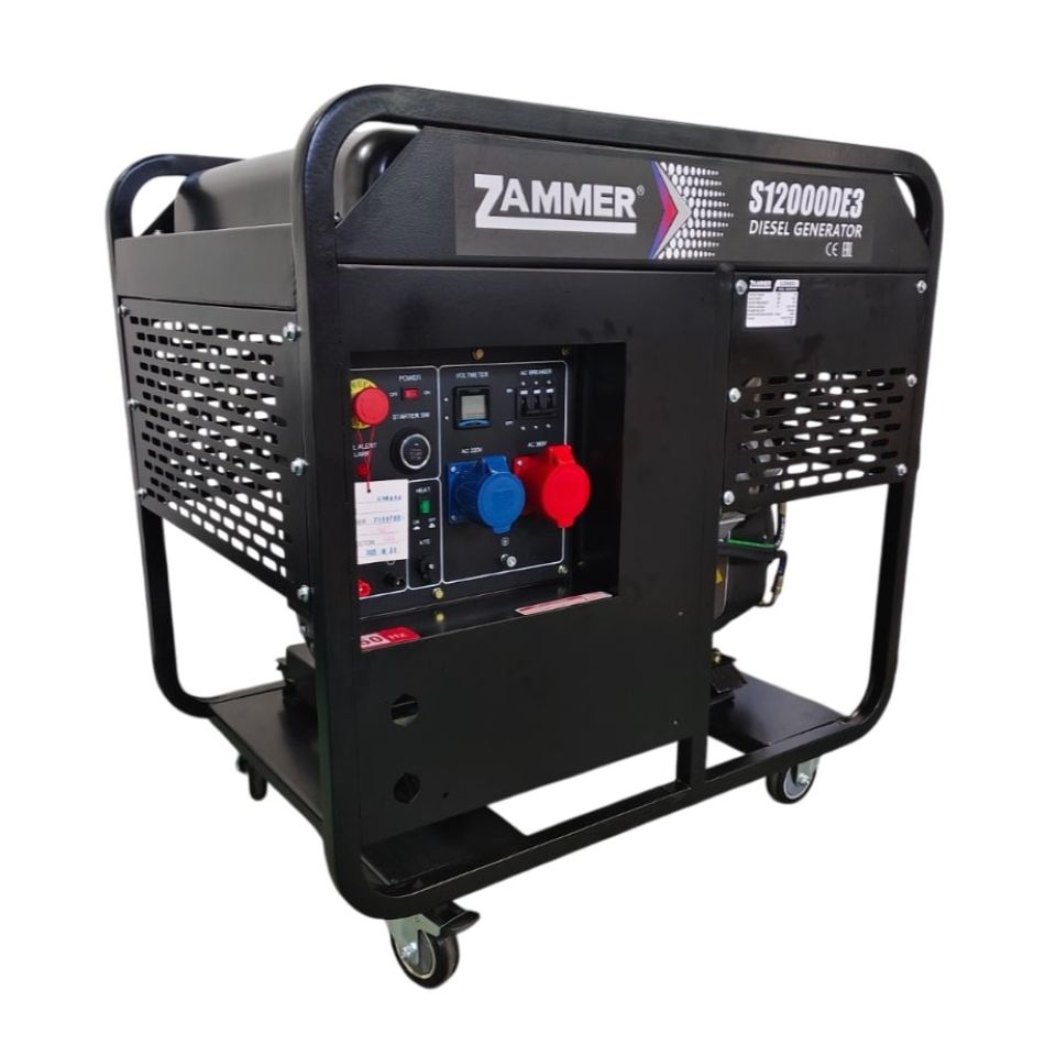 Генератор Zammer S12000DE3