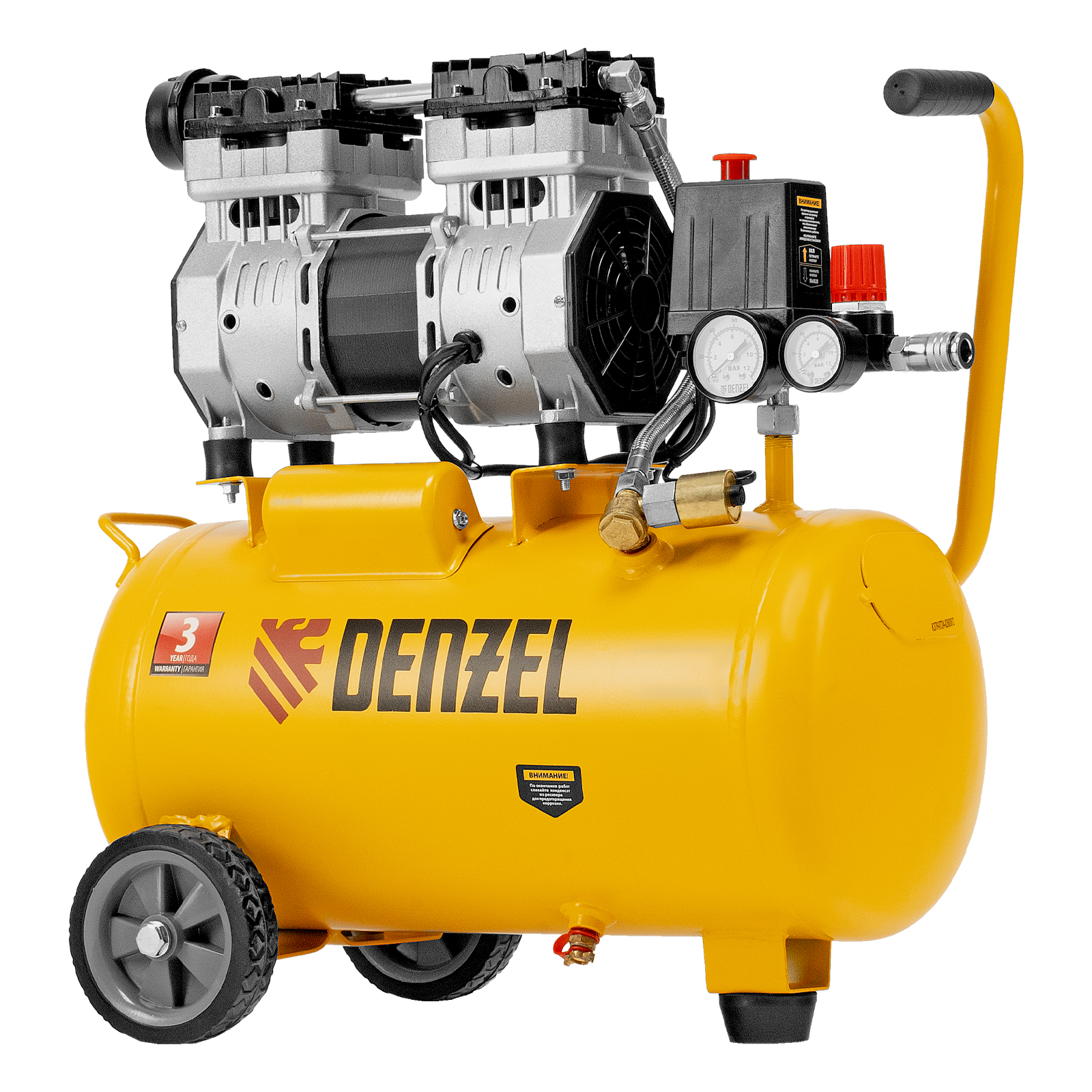 Поршневой компрессор DENZEL DLS950/24