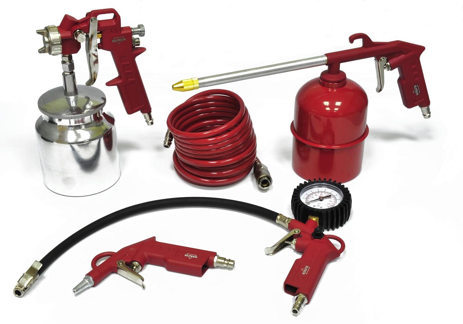 Набор пневмоинструмента ELITECH 0704.012100