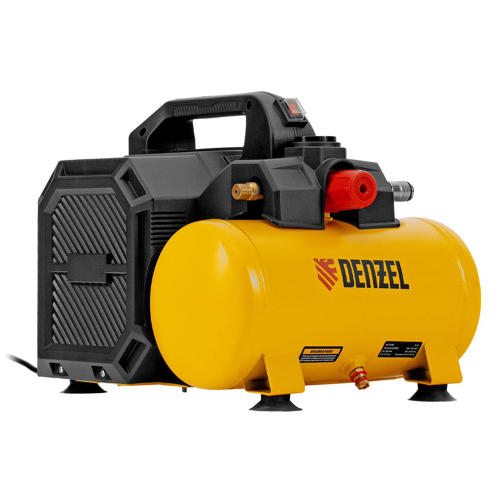 Поршневой компрессор DENZEL DLS750/6