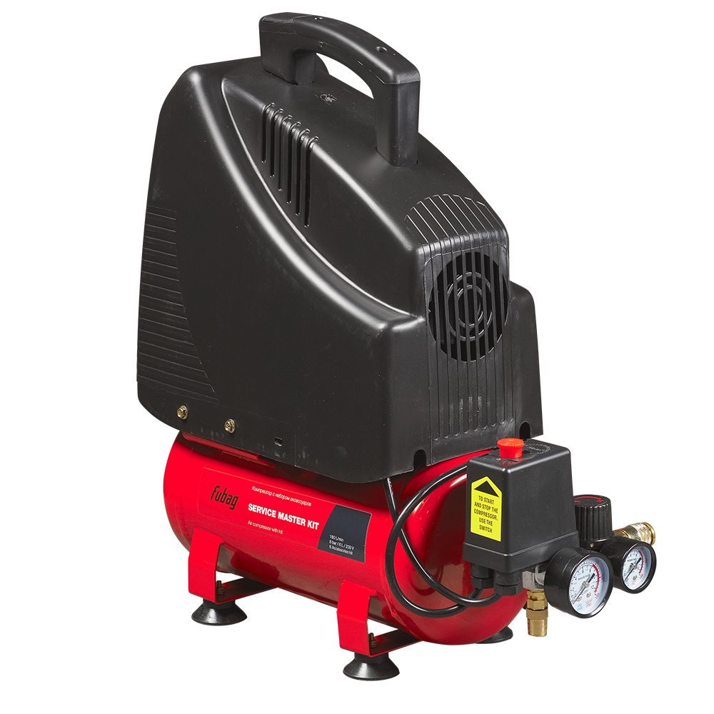 Поршневой компрессор Fubag Service Master Kit + 6 предметов