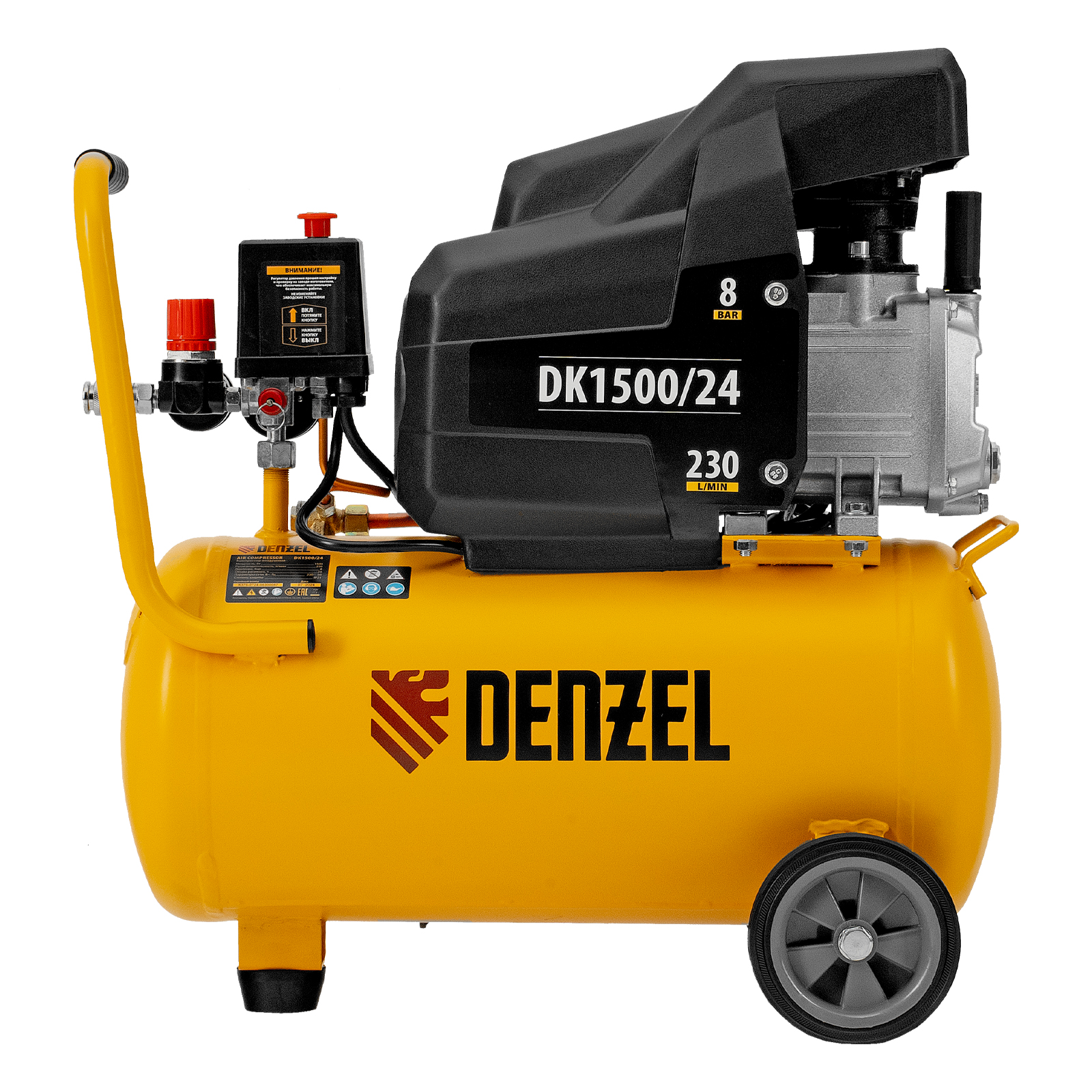 Поршневой компрессор DENZEL DK1500/24
