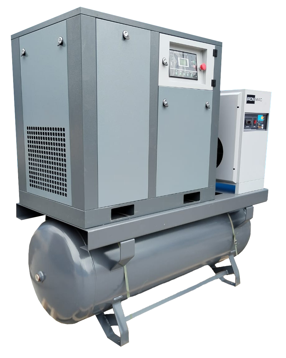 Винтовой компрессор Ironmac IC 10/10 C VSD DF 500L (IP54)