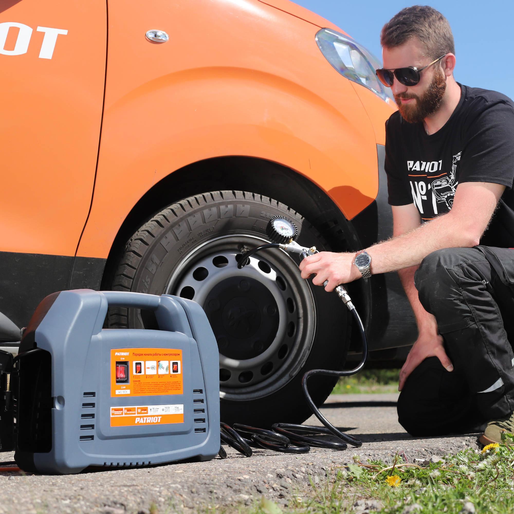 Поршневой компрессор PATRIOT WO 180 K