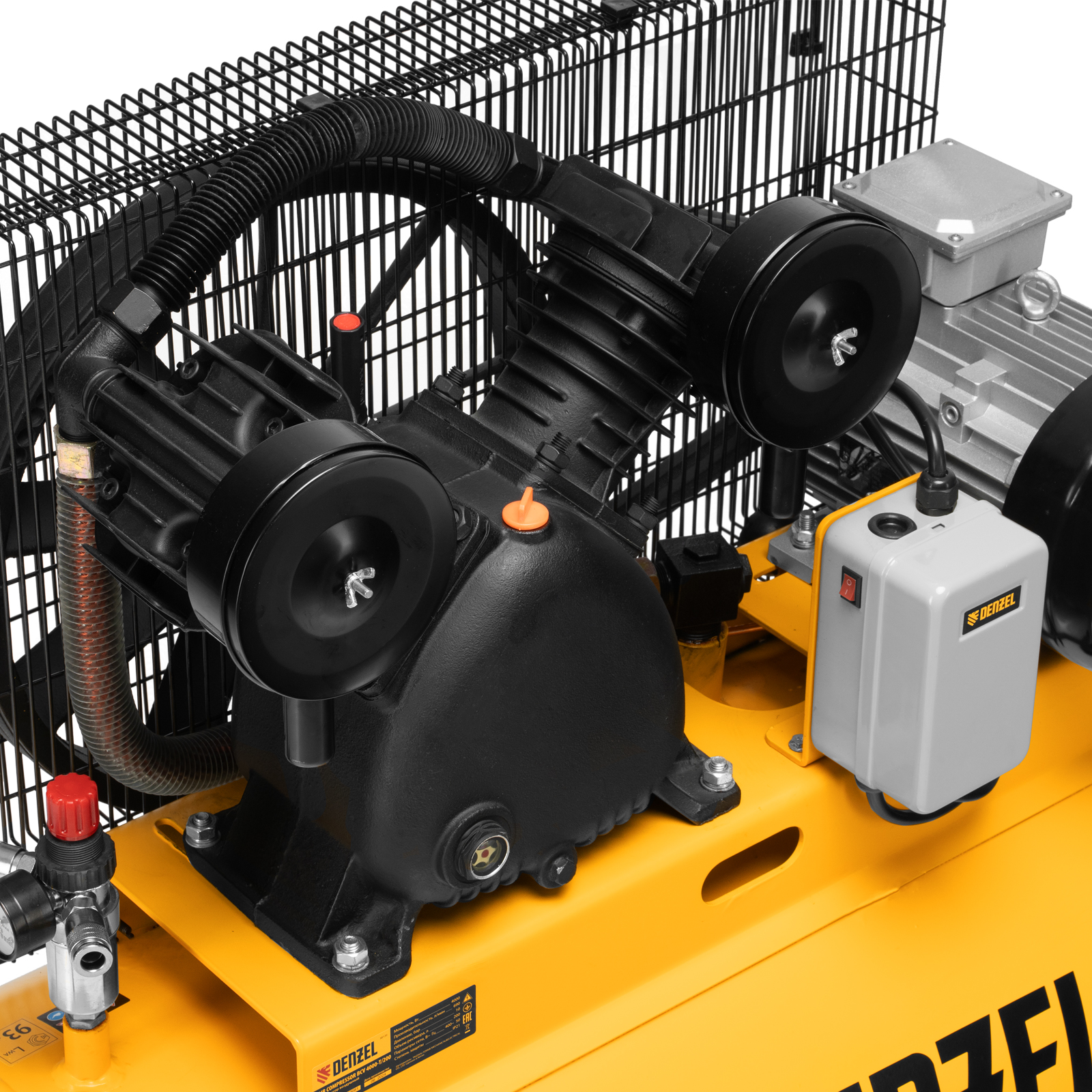 Поршневой компрессор DENZEL BCV 4000-T/200