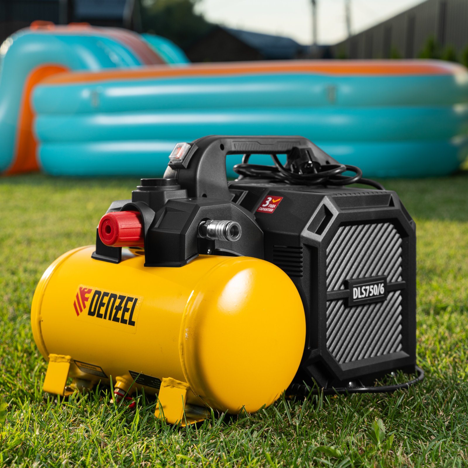 Поршневой компрессор DENZEL DLS750/6