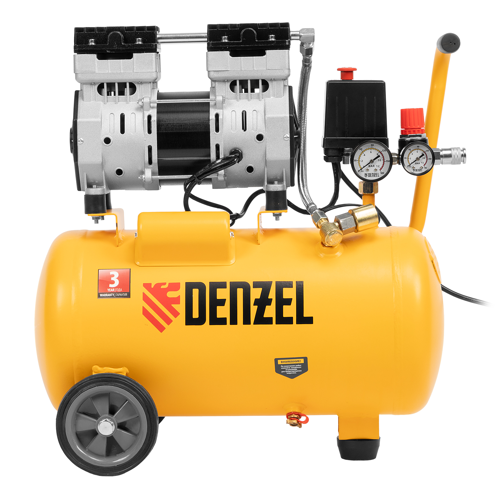 Поршневой компрессор DENZEL DLS950/24