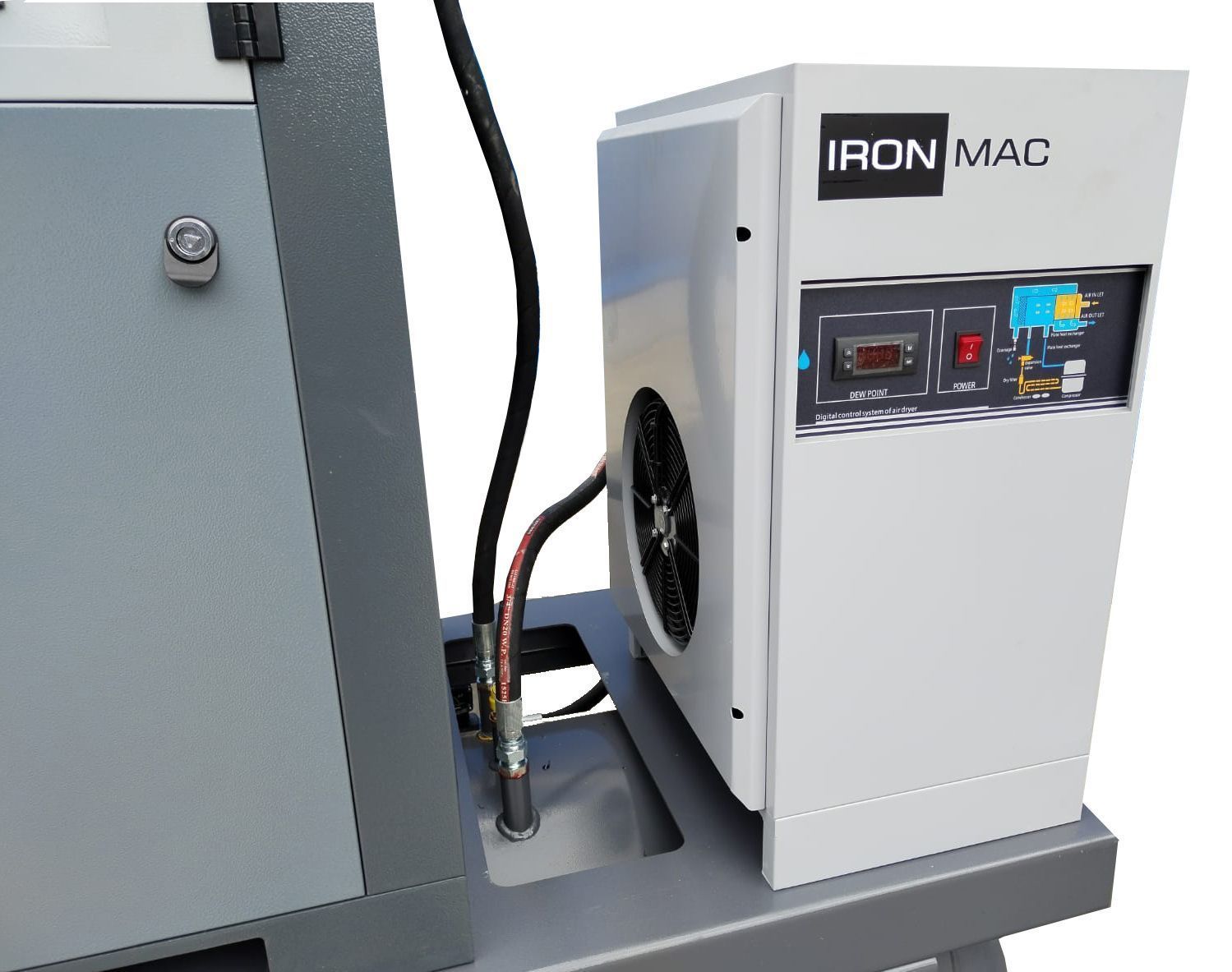 Винтовой компрессор Ironmac IC 7,5/10 B DF 500L