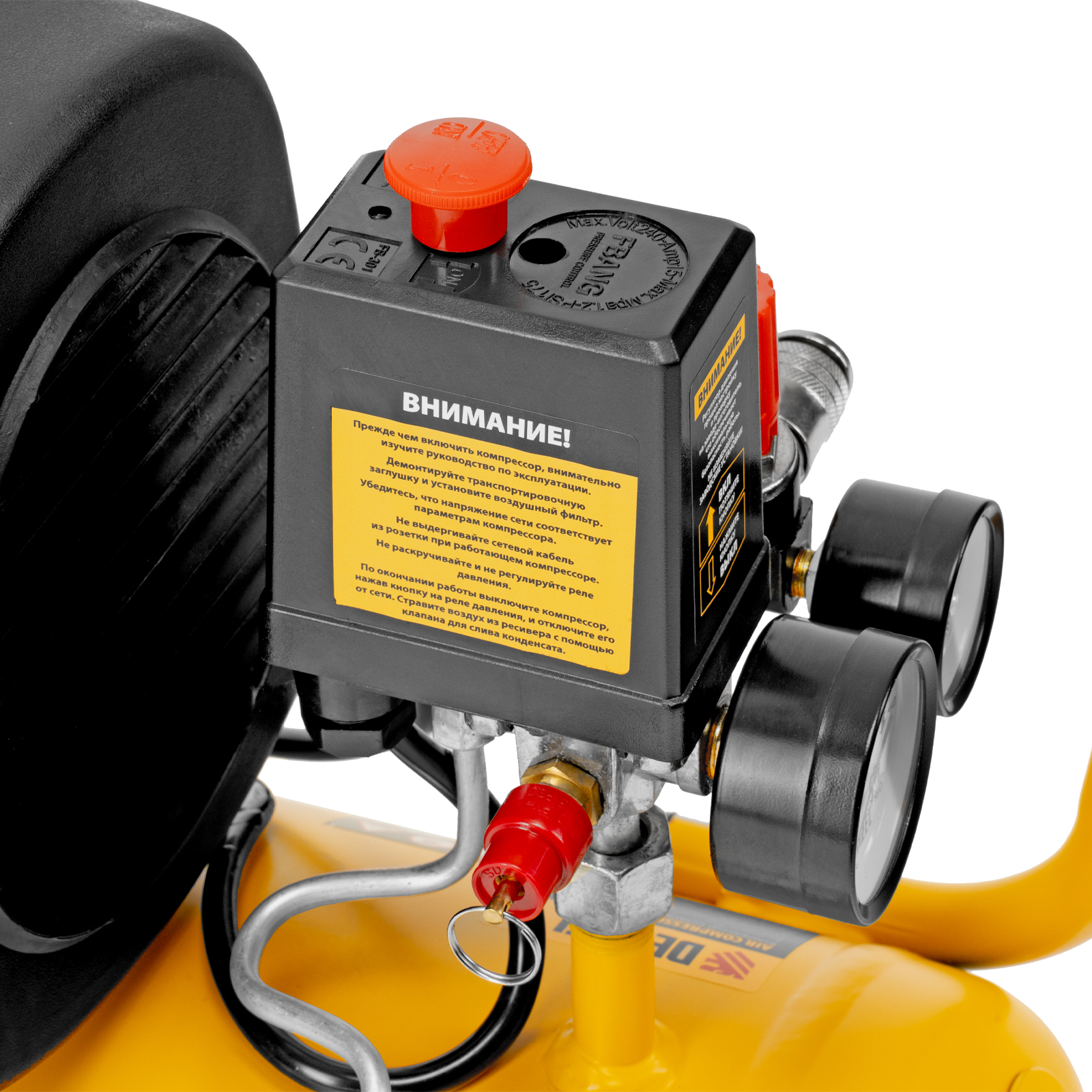 Поршневой компрессор DENZEL DLC1300/24