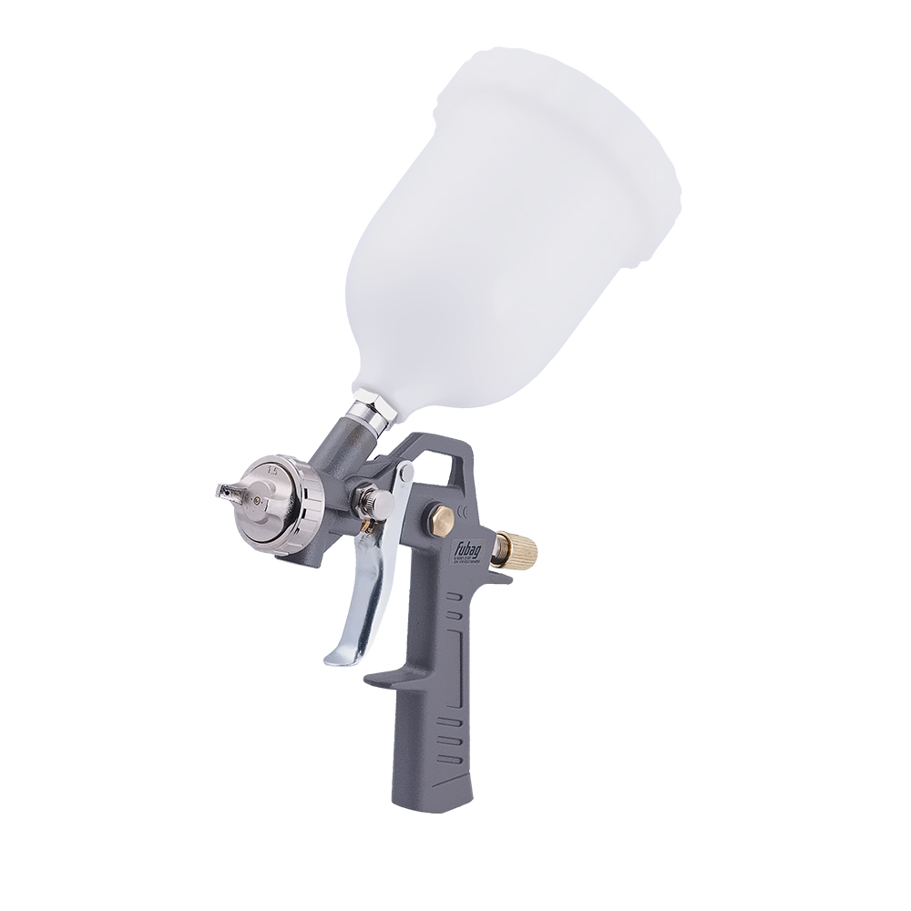 Краскораспылитель Fubag BASIC G600/1.5 HP (141л/мин_3.5бар_верхний бачок 0.6л_1.5мм) фото Краскораспылитель Fubag BASIC G600/1.5 HP (141л/мин_3.5бар_верхний бачок 0.6л_1.5мм)