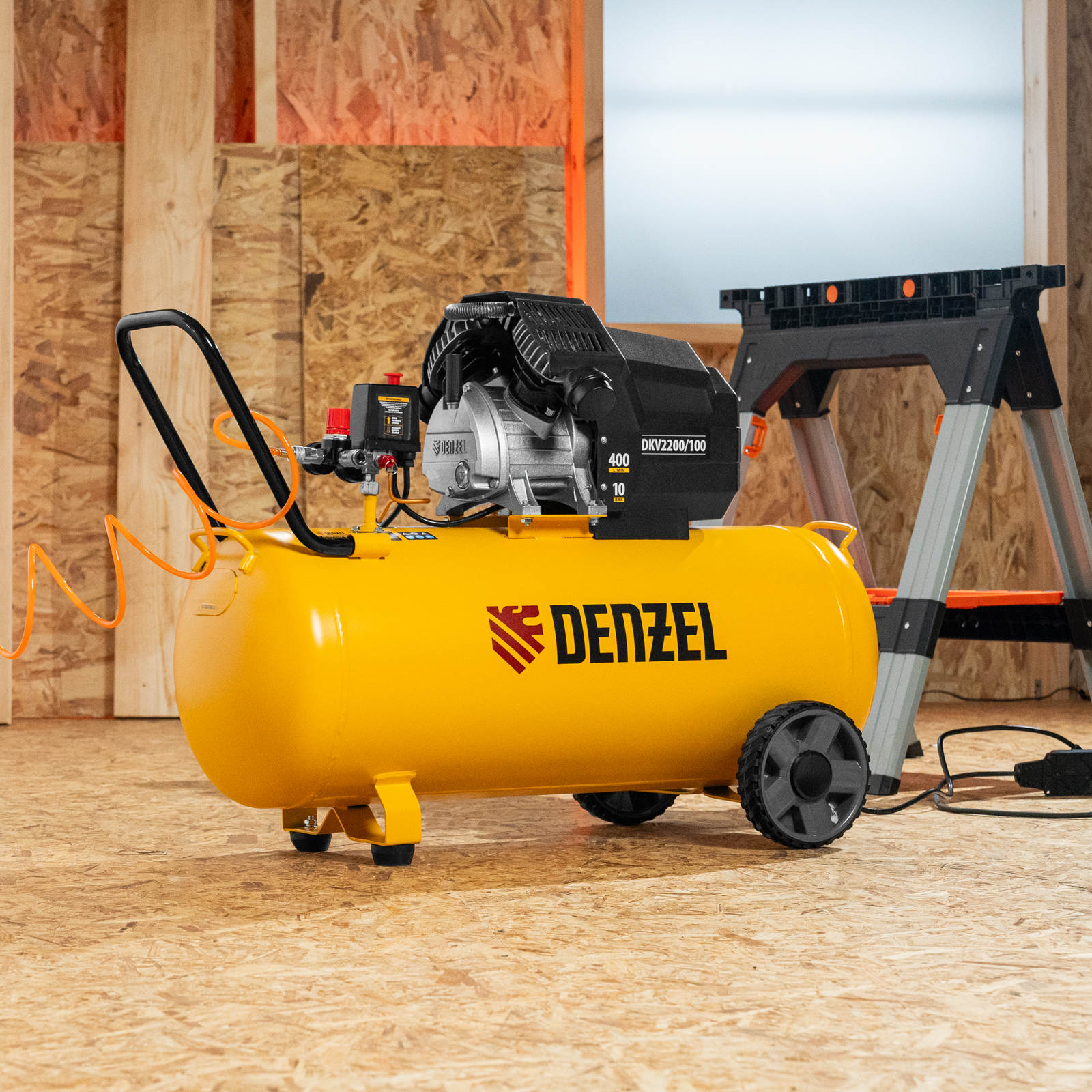Поршневой компрессор DENZEL DKV2200/100