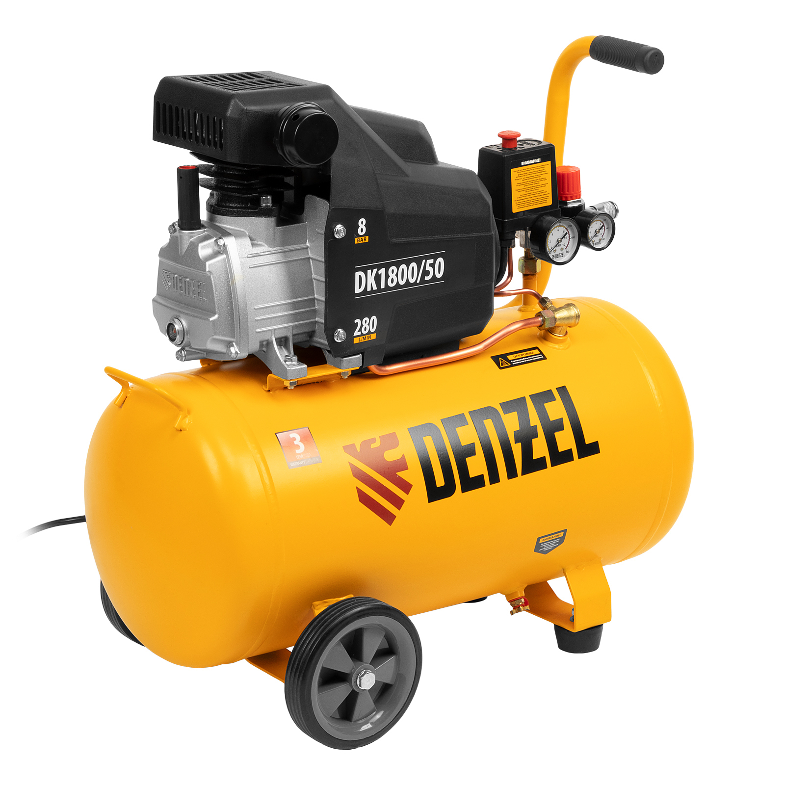 Поршневой компрессор DENZEL DK1800/50