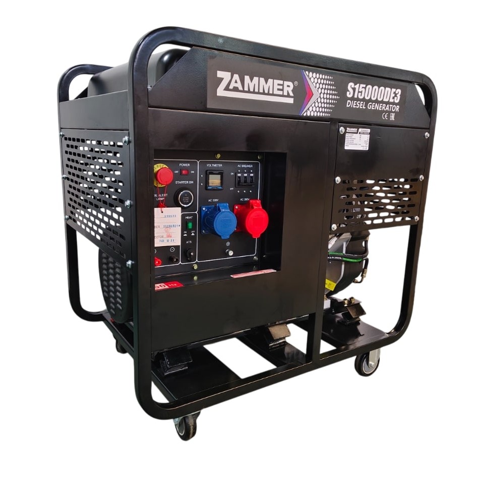Генератор Zammer S15000DE3