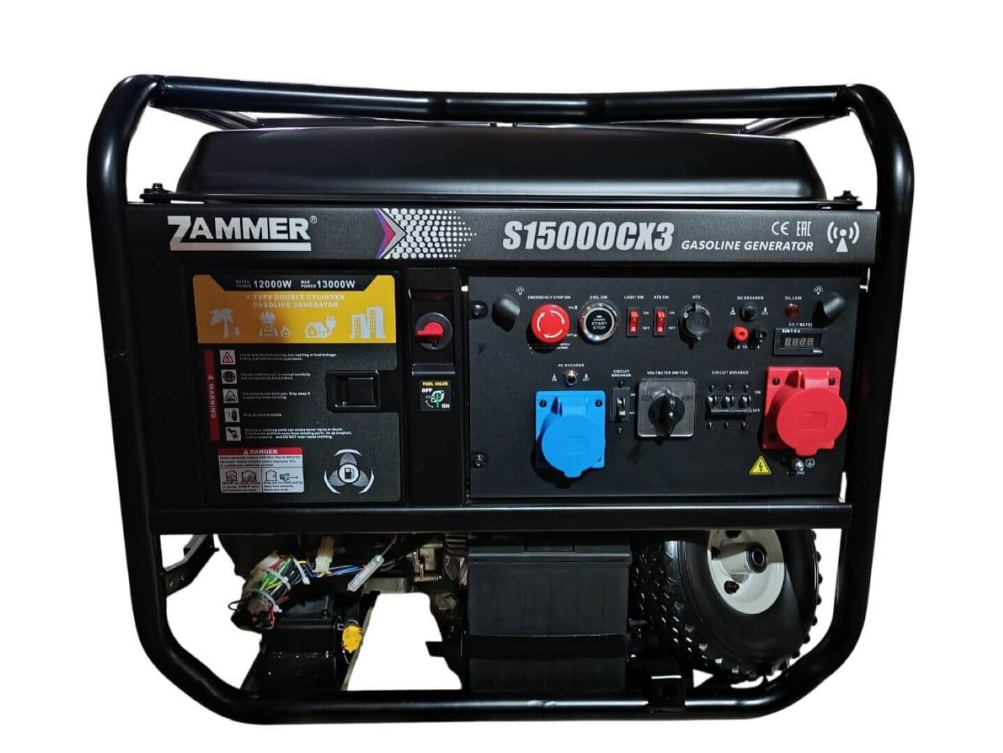 Генератор Zammer S15000CX3 - 12кВт