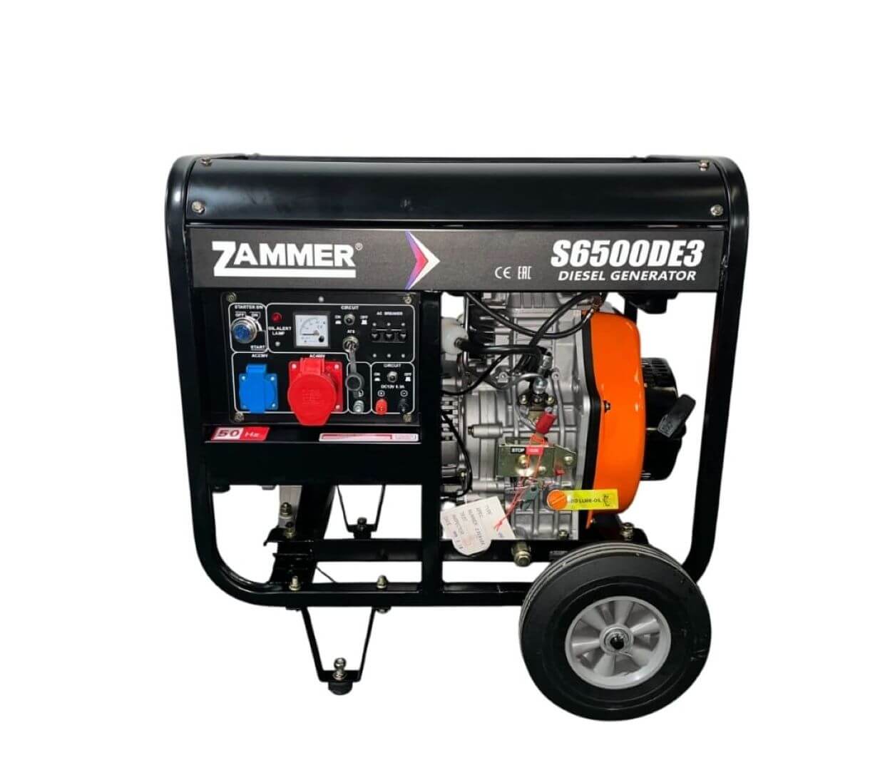 Генератор Zammer ECO S6500DE3 - 4,5 кВт