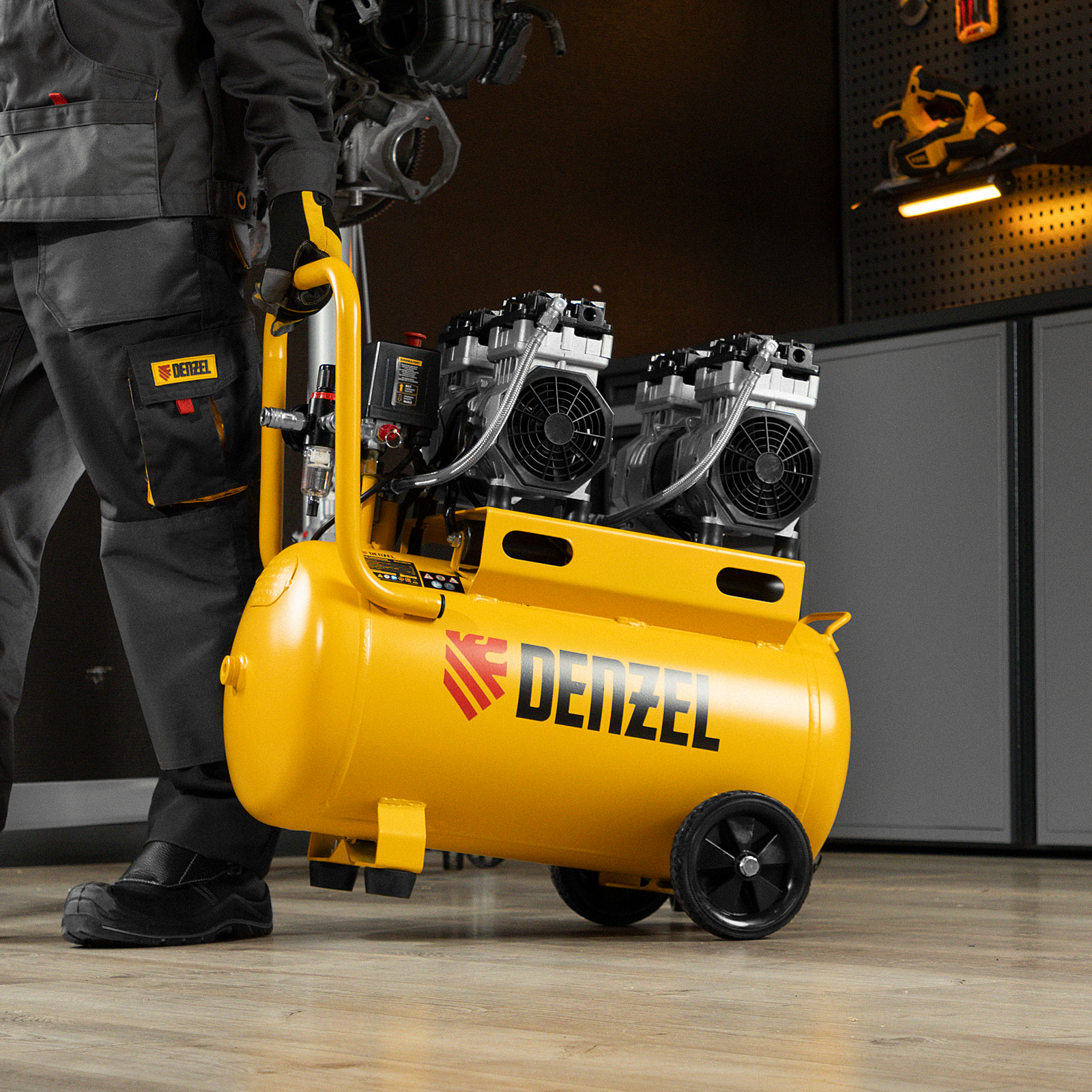 Поршневой компрессор DENZEL DLS 1500/50