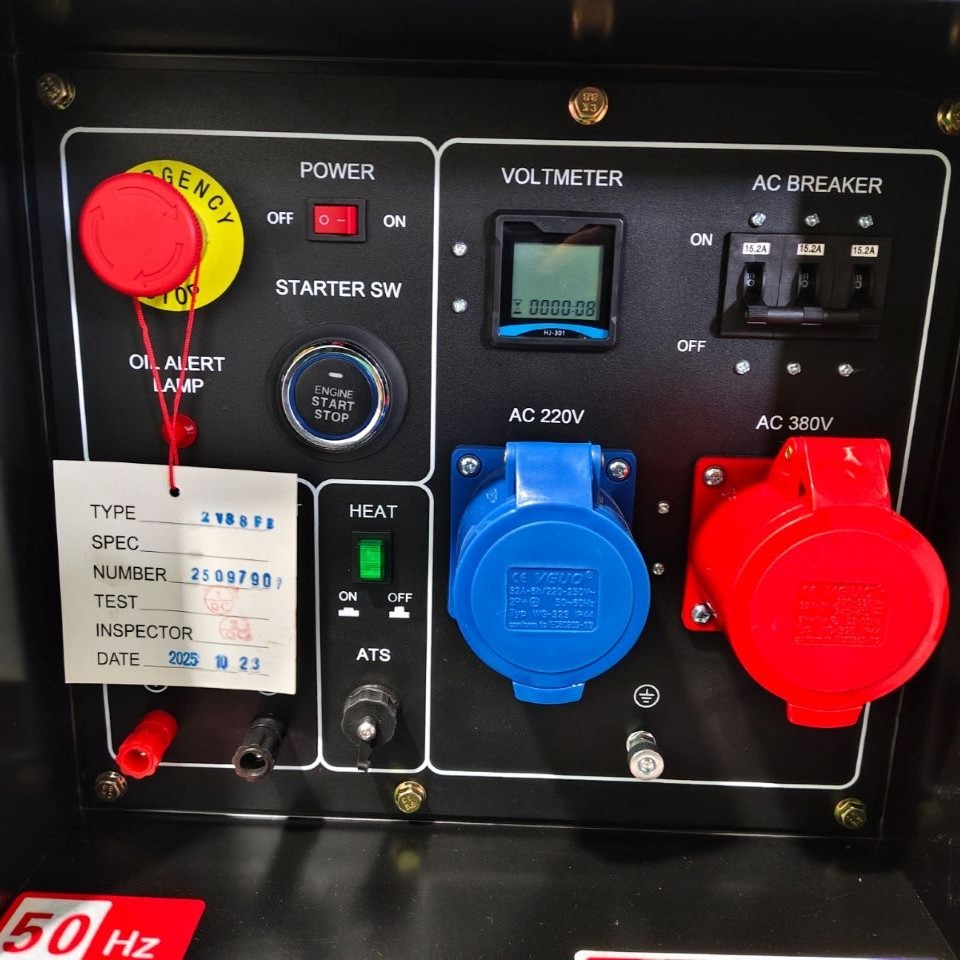 Генератор Zammer S12000DE3