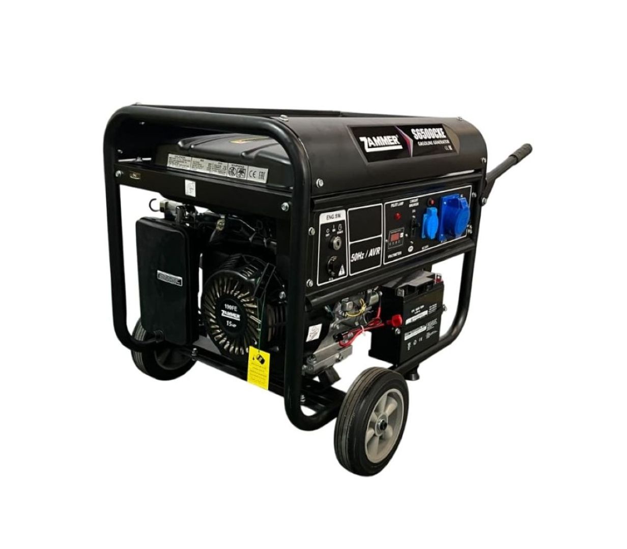 Генератор Zammer S6500CXE- 5кВт