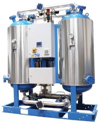 Осушитель адсорбционный горячецикловой RED-R 20000 BVA с точкой росы -40C