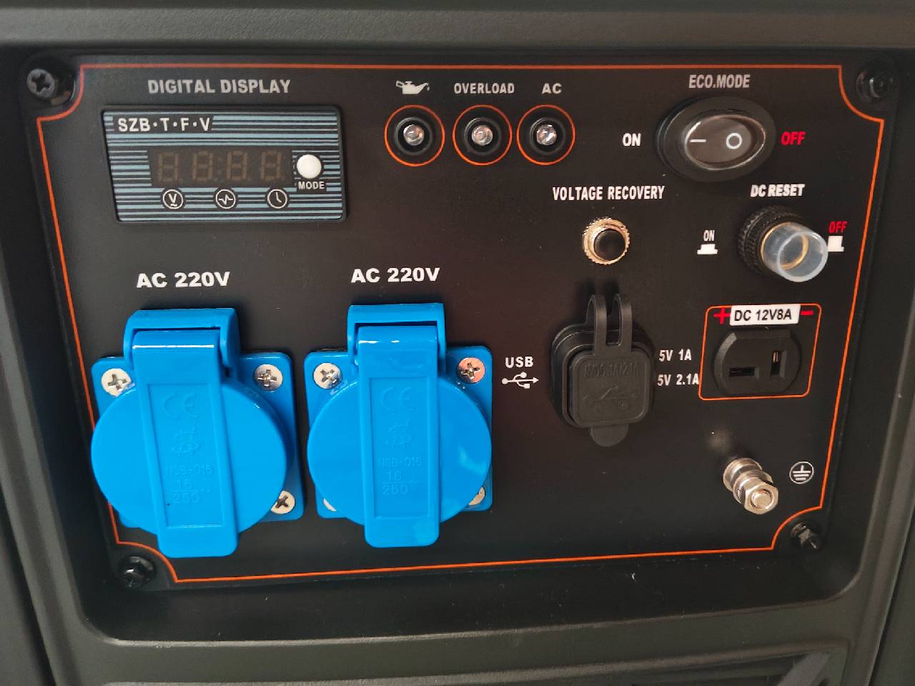Генератор Zammer S4800iE